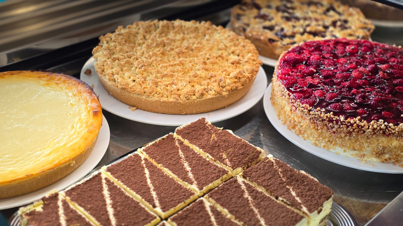 Hausgemachte Kuchen und Torten